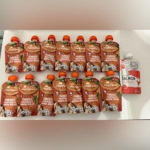 15 Happy Baby Organic Food Pouches – Turkey, Veggies & Quinoa Skillet 7+ Months